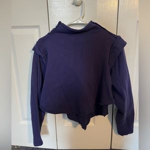 Womens Free People Movement cropped hoodie